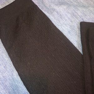 Fleece leggings